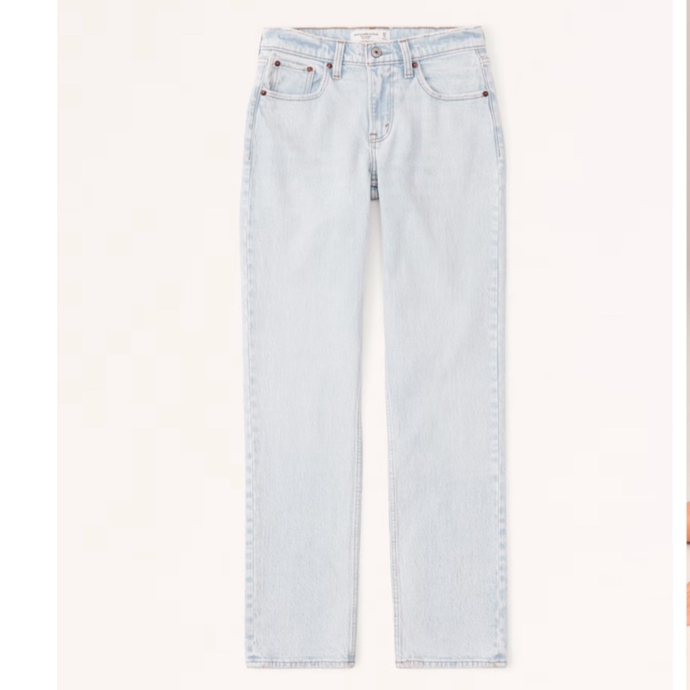 Abercrombie Curve Love Light Wash Jeans